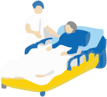 訪問診療のイラスト