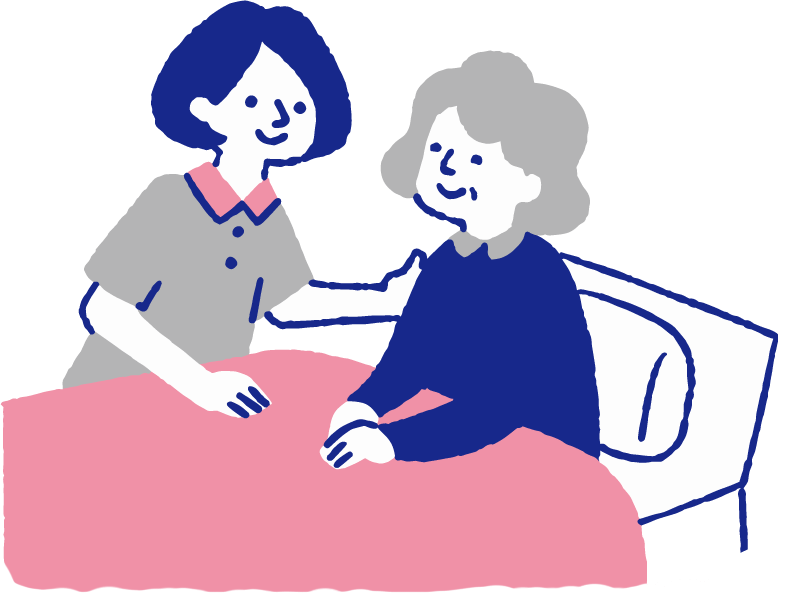 介護士のイラスト